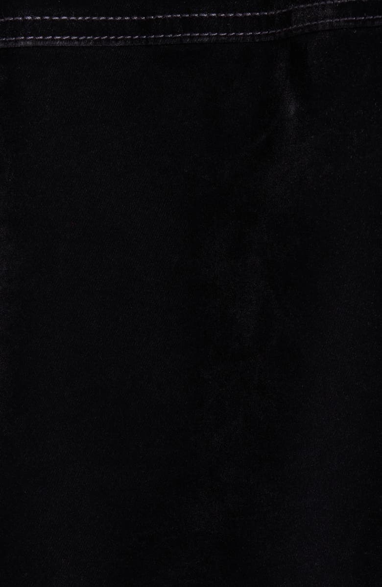 PAIGE Chantal Crop Jacket, Alternate, color, Onyx Rich Velvet