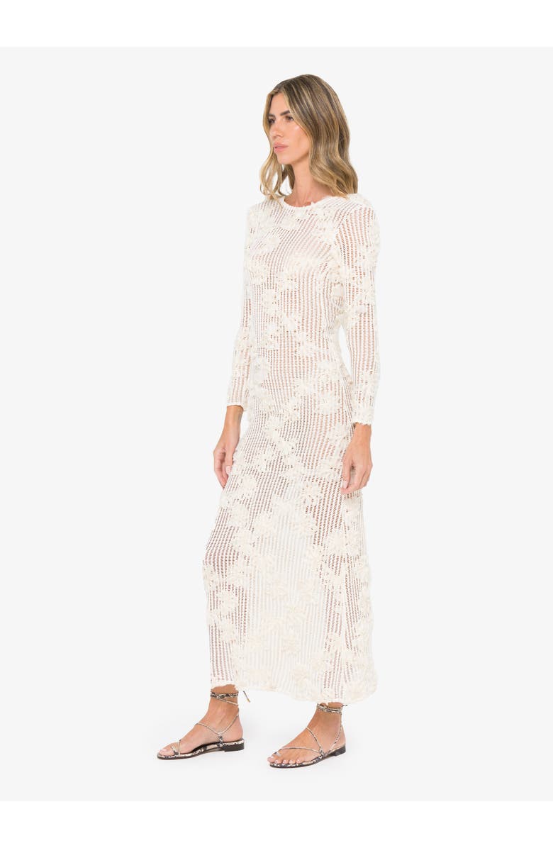 JBQ Azalia Dress, Alternate, color, Ivory