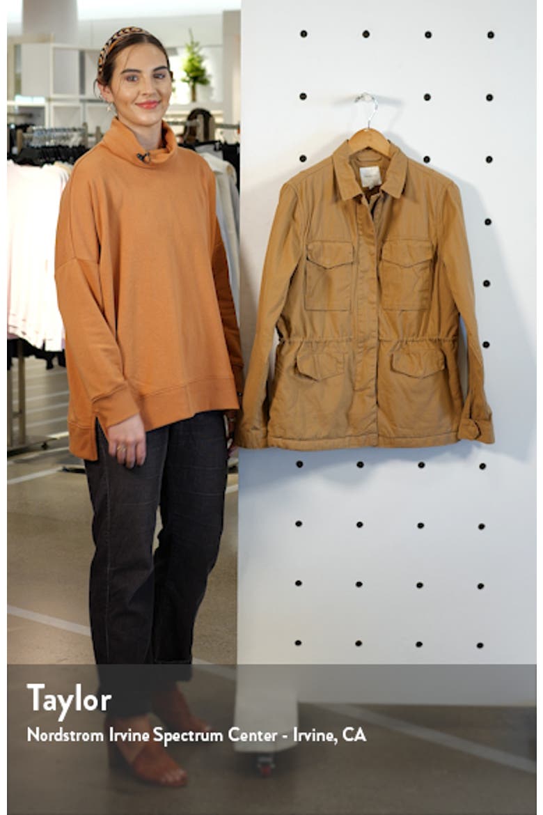 Faux Fur Lined Utility Jacket video