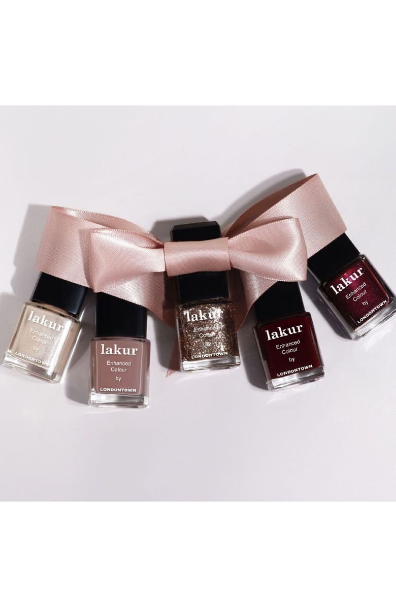 Londontown Winter Whimsy 5-Piece Nail Color Set $60 Value, Alternate, color,