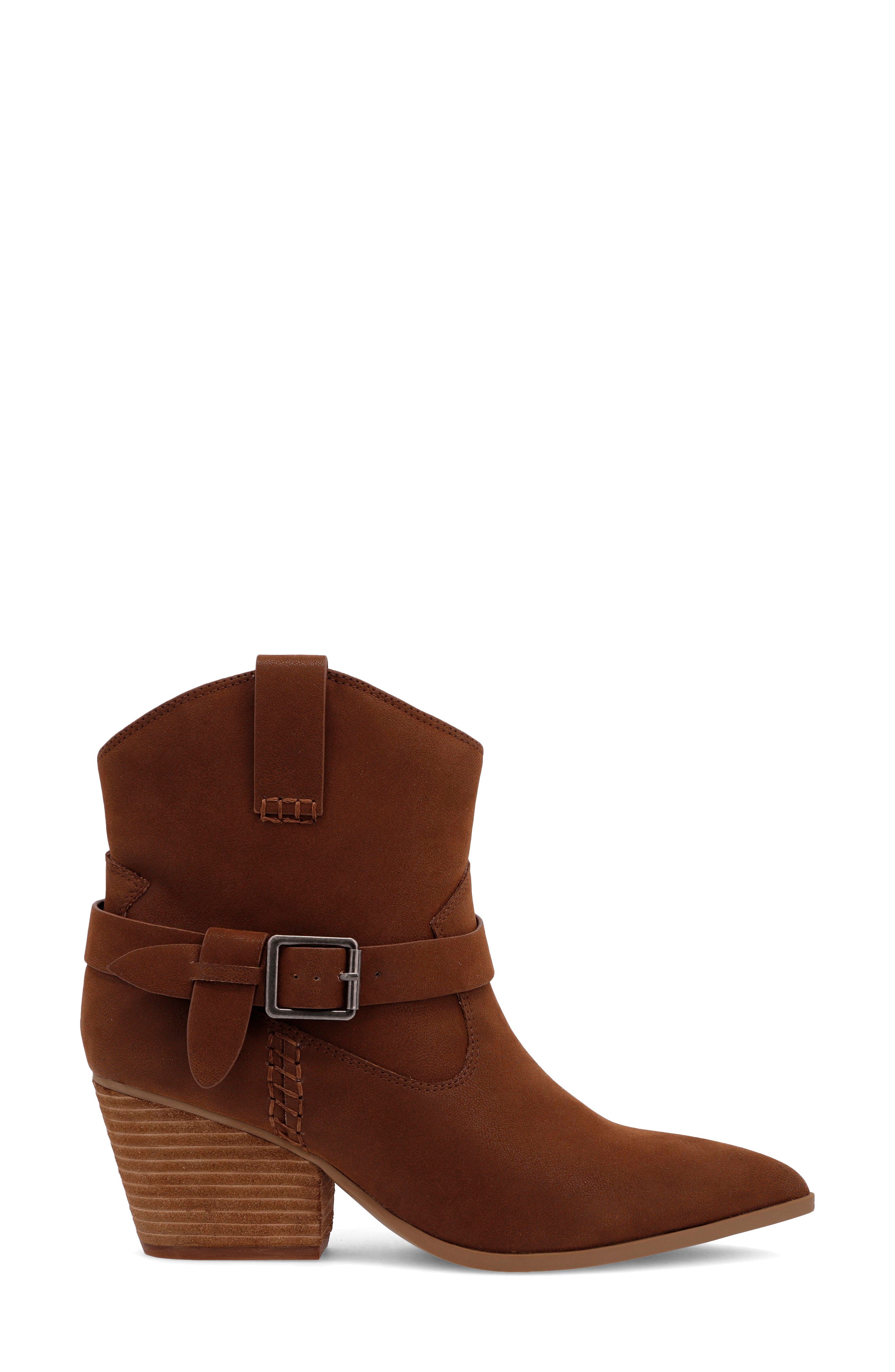 MIA Clement Pointed Toe Western Boot, Alternate, color, 