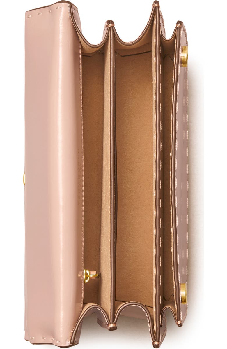 Tory Burch Small Miller Spazzolato Flap Shoulder Bag, Alternate, color,