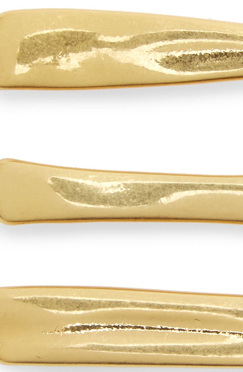 Madewell 3-Pack Crumpled Hair Pins, Alternate, color, 