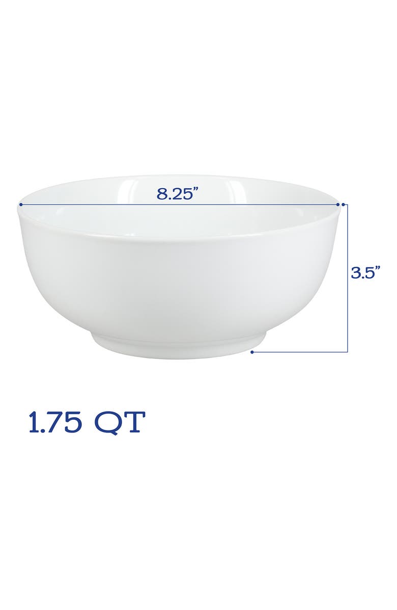 BIA Cordon Bleu Set of 2 Serving Bowls, Alternate, color, White