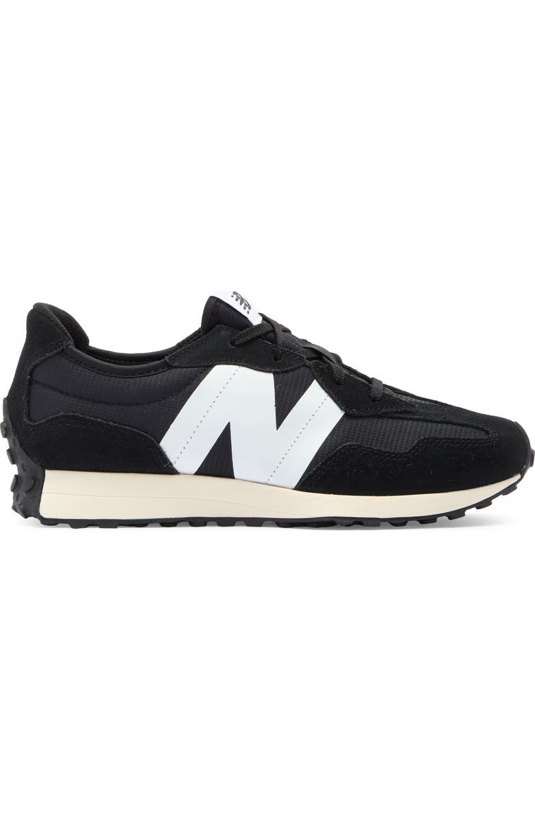 New Balance Kids' 327 Sneaker, Alternate, color, Black/ White
