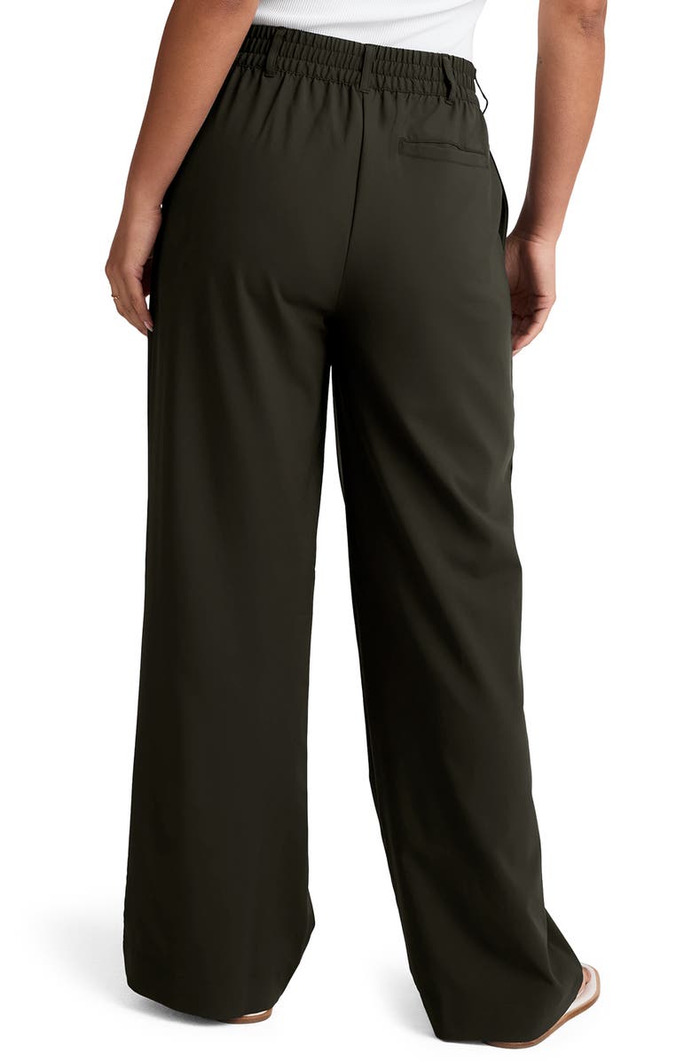Beyond Yoga Status Trousers, Alternate, color, Olive Ink