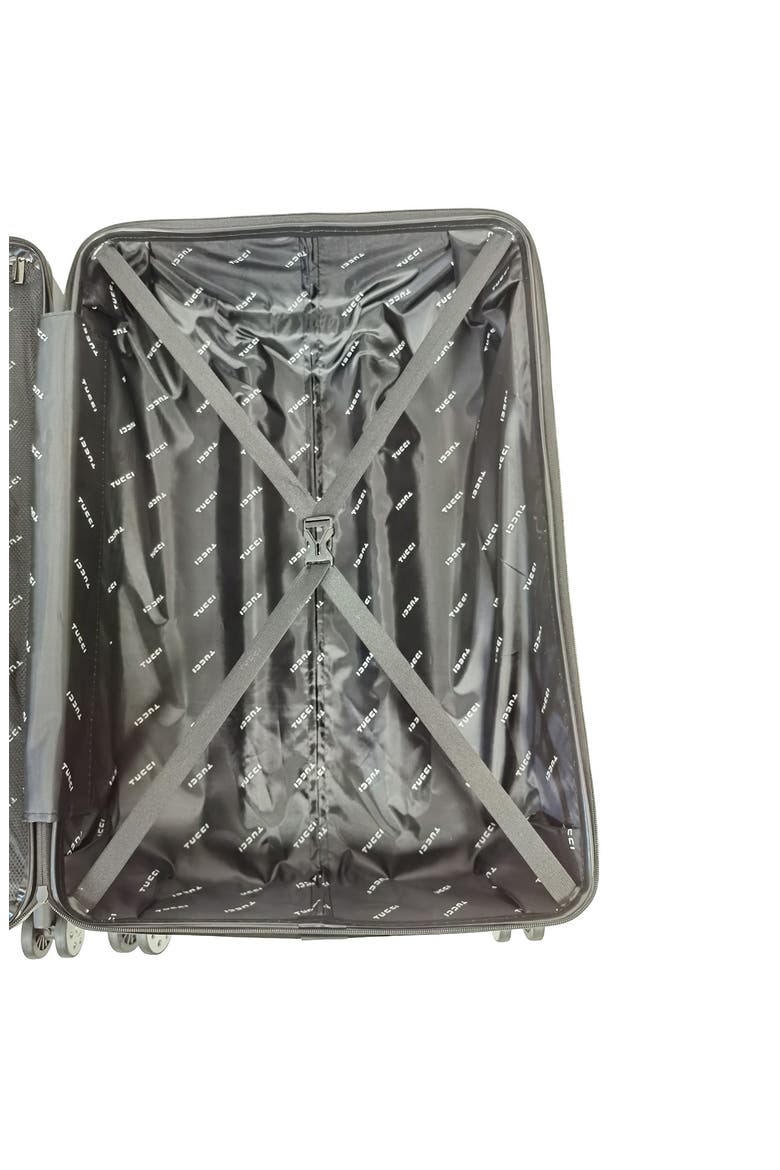 Storto Hardshell 3-Piece Spinner Luggage Set, Alternate, color, SILVER