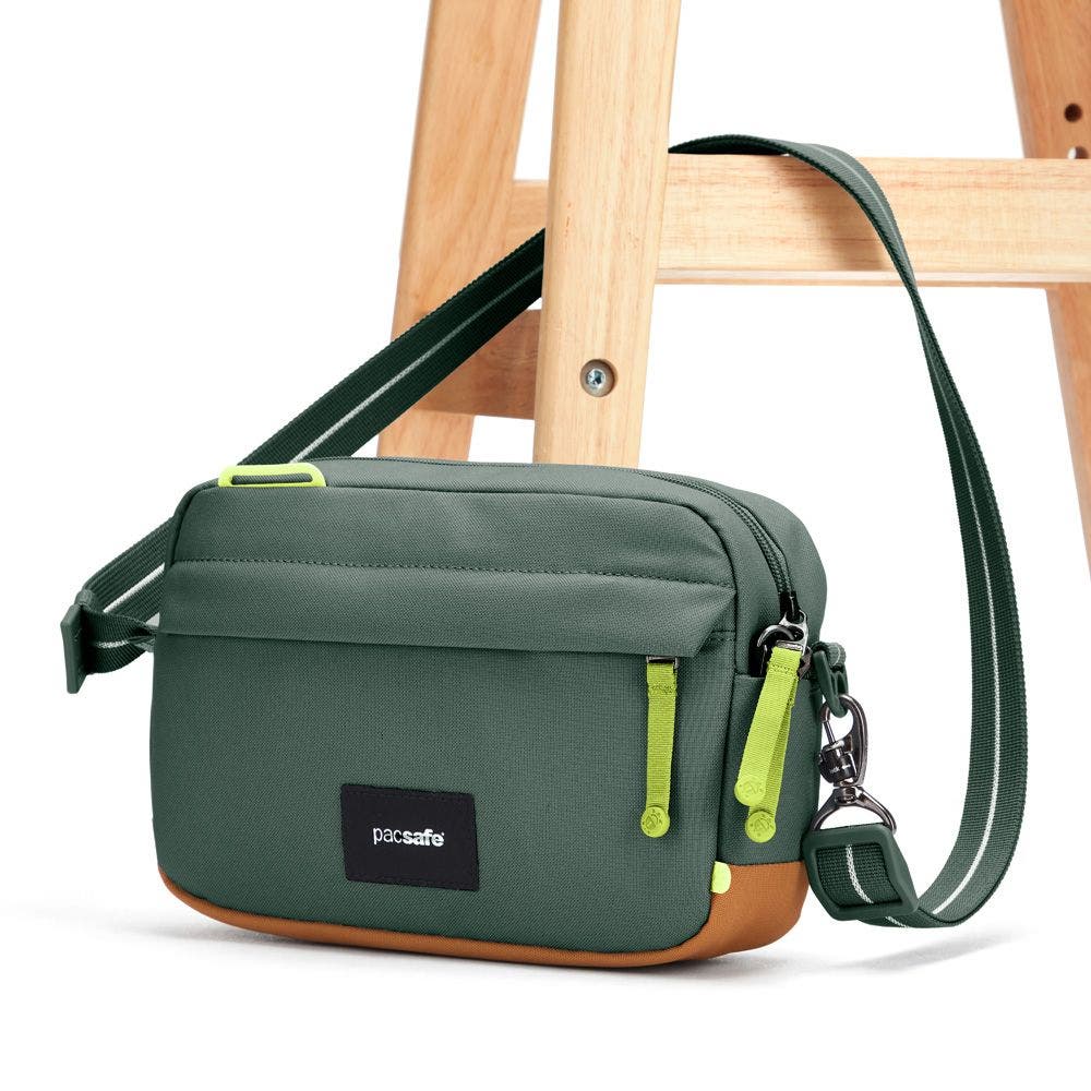PACSAFE GO Crossbody, Alternate, color, Spruce Green