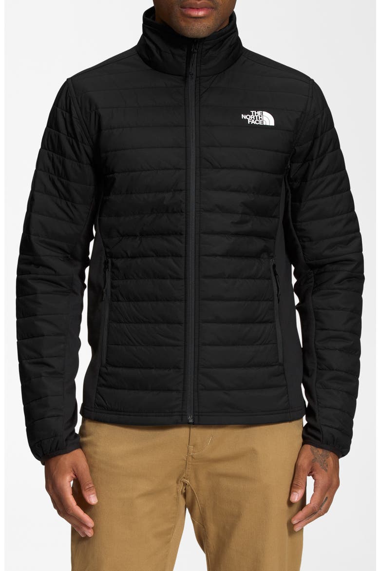 Canyonlands Water Repellent Hybrid Jacket, Main, color, TNF BLACK