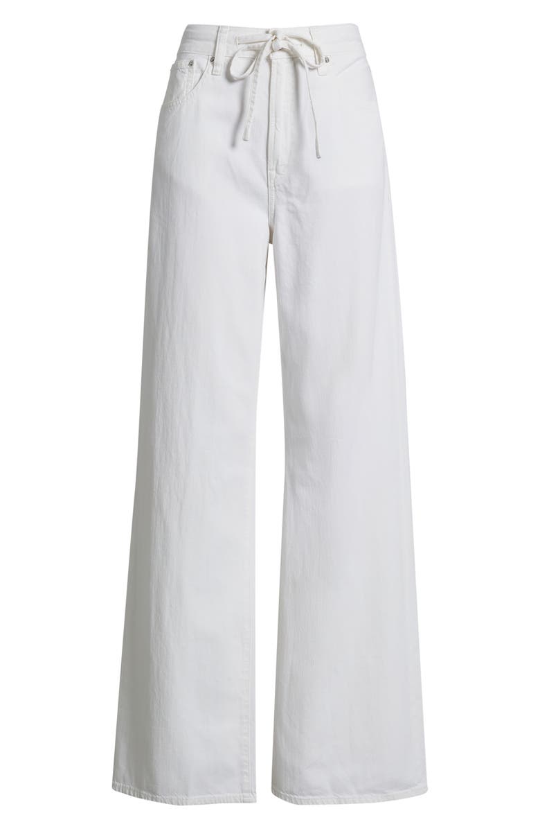 Madewell Ultimate Wide Leg Jeans, Main, color, Tile White