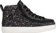 BILLY Footwear Kids' Glitter Zip Around Sneaker
