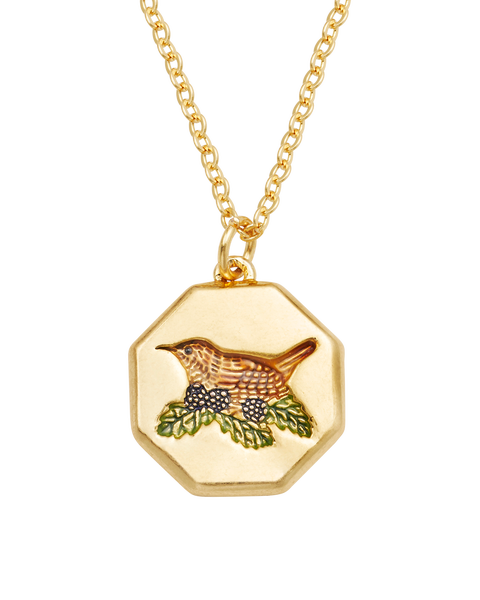 Wren & Blackberry Necklace
