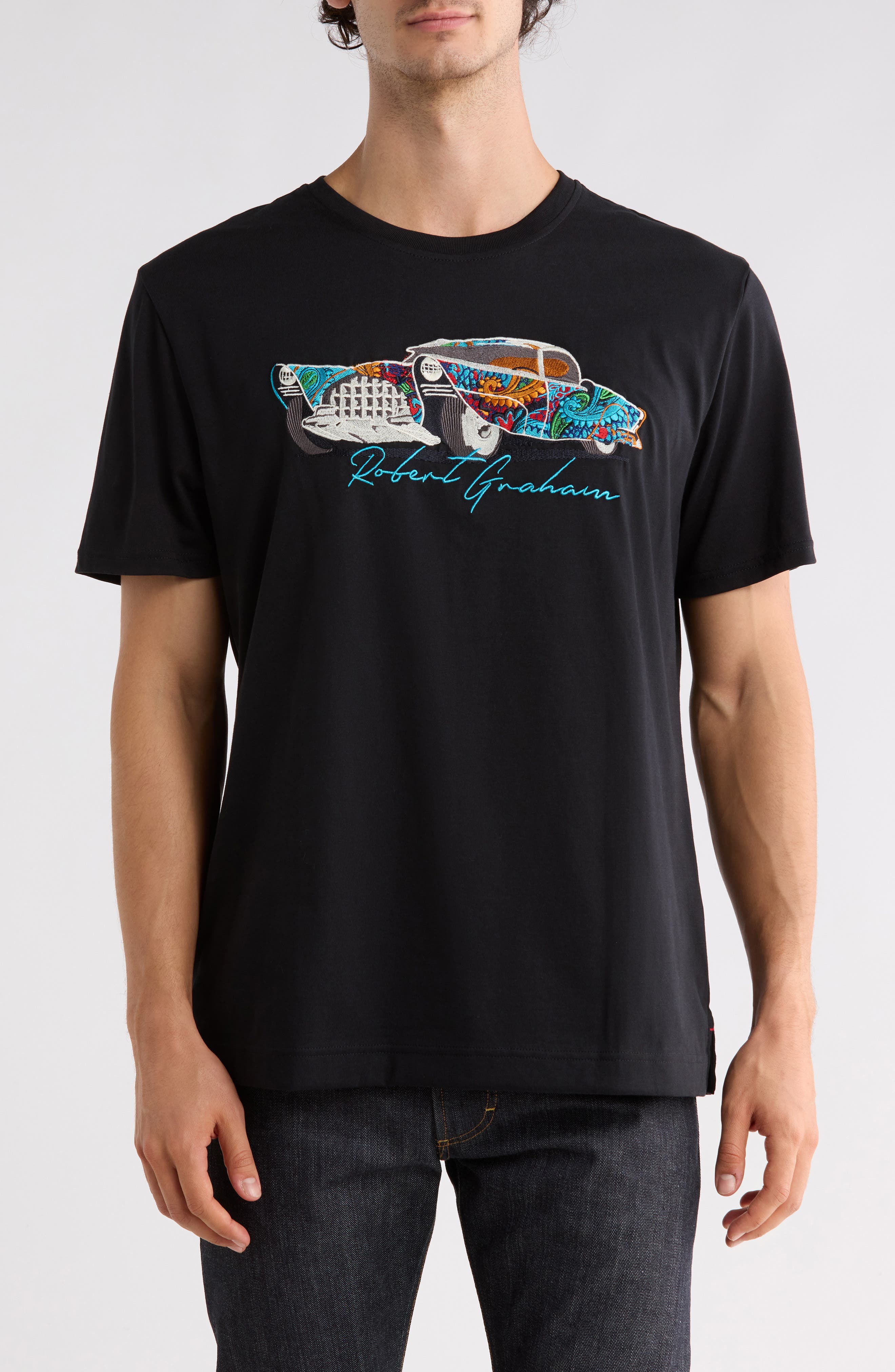 Vintage Inspired Car Graphic T-Shirt