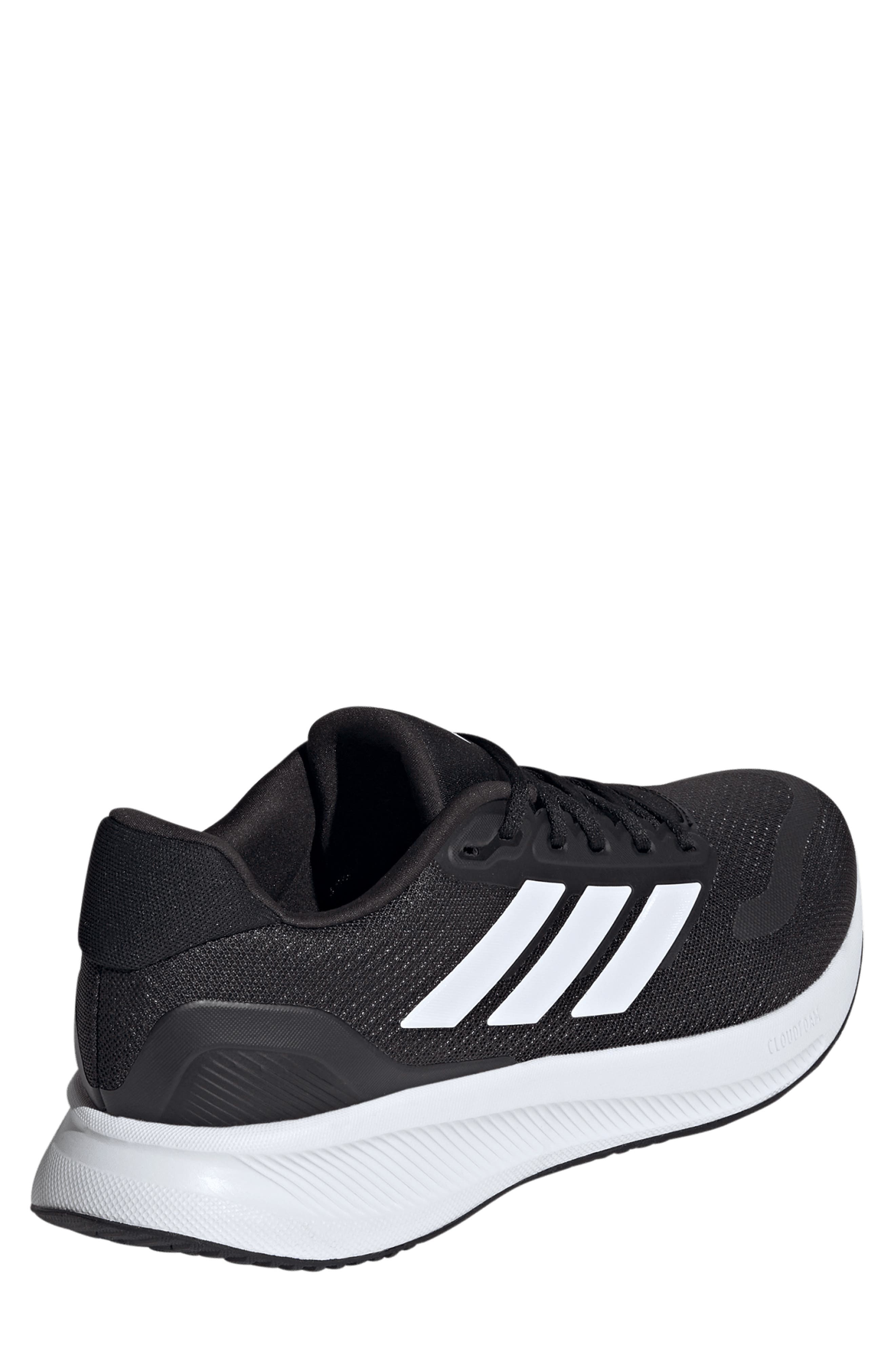 adidas Run Falcon 5 Running Shoe, Alternate, color, Black/White/Black