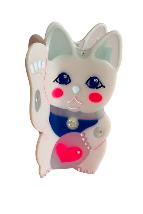 Maneki Lucky Cat Hair Claw