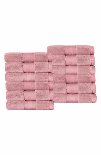 Aria 12-Piece Turkish Cotton Washcloths