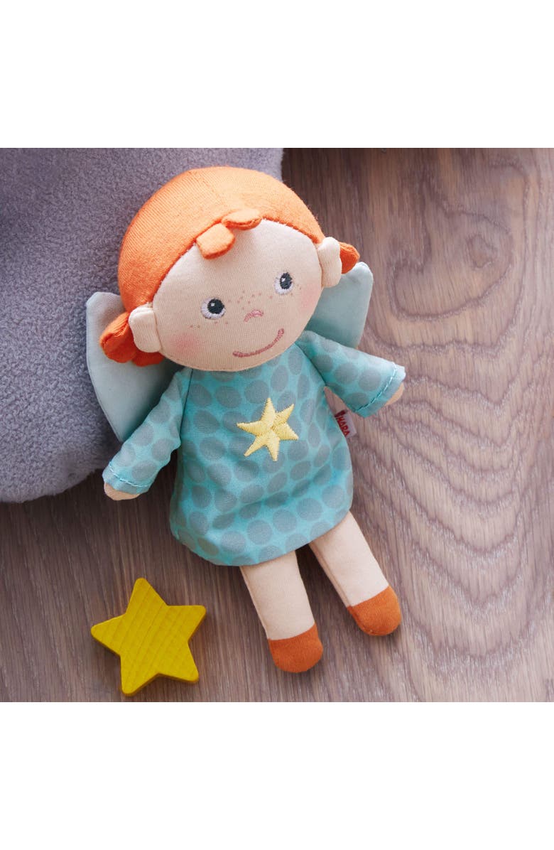 HABA Guardian Angel Mini Doll Mara - Soft Plush Baby Doll Toy for Toddlers 1+, Ideal Gift for 2 Year Old Girls & Up, Alternate, color, 