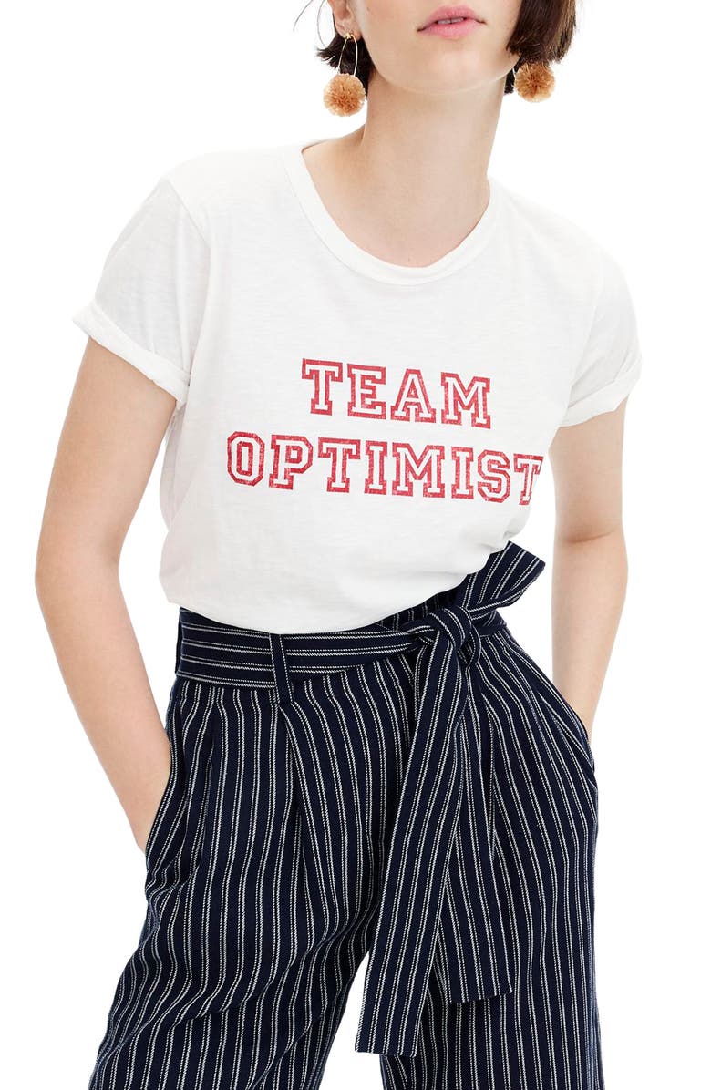 J.Crew Team Optimist Tee, Main, color, 