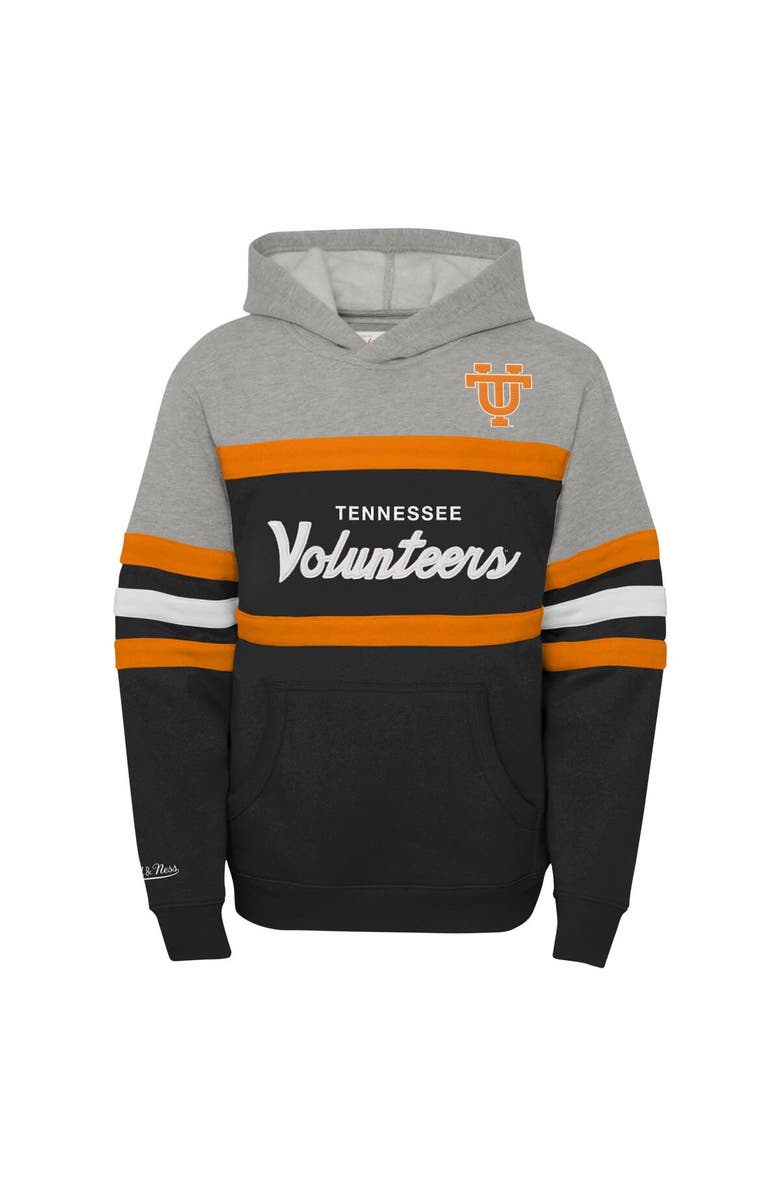 Mitchell & Ness Youth Mitchell & Ness Black Tennessee Volunteers Head Coach Hoodie, Alternate, color,