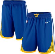 Nike Men's Nike Royal Golden State Warriors 2024/25 Icon Edition Swingman Shorts