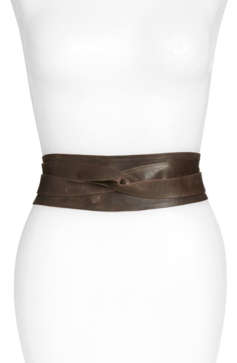 Leather Wrap Belt
