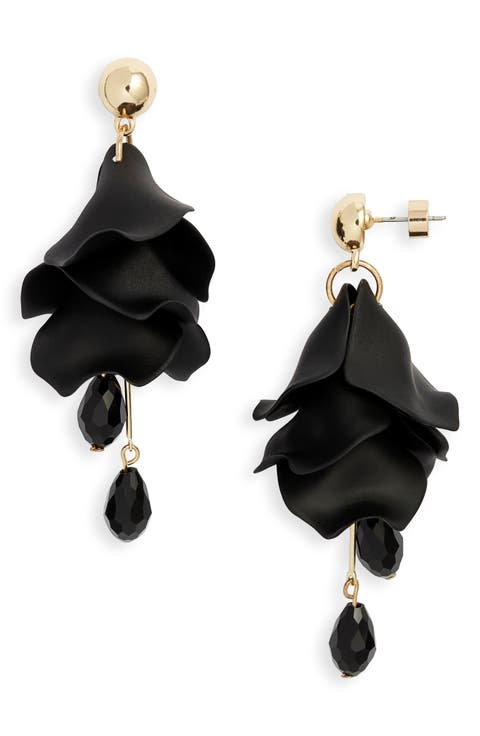 Petal Chandelier Drop Earrings
