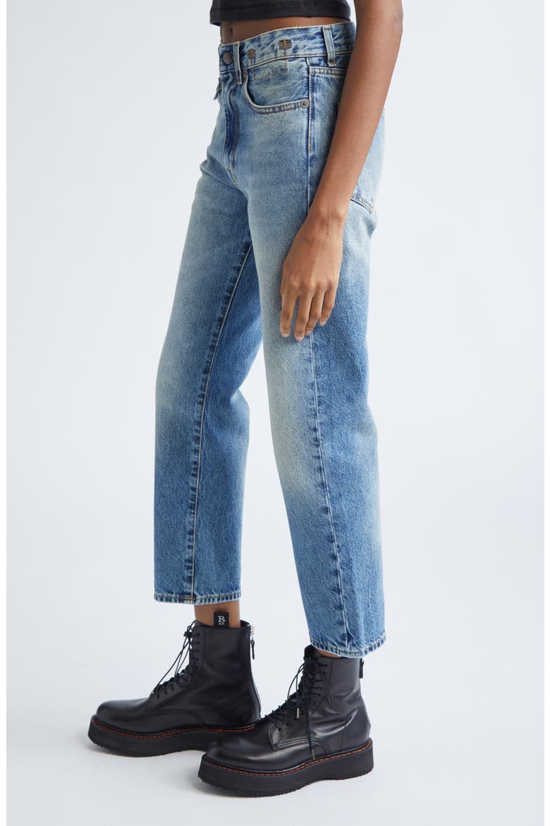 Straight Leg Boyfriend Jeans, Alternate, color, JASPER