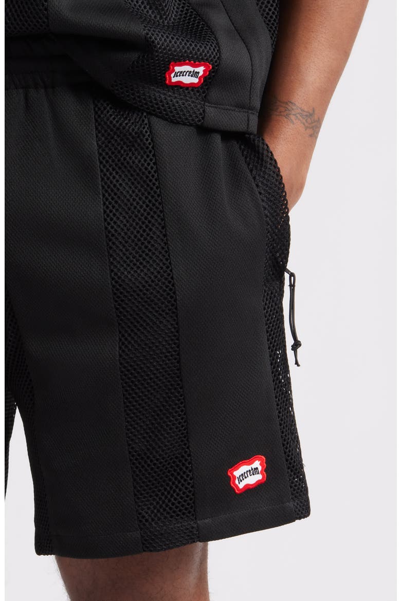 Practice Mesh Shorts, Alternate, color, BLACK