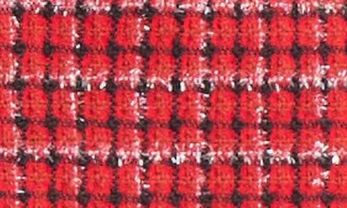 Jones New York Tweed Faux Double Breasted Jacket In Multi