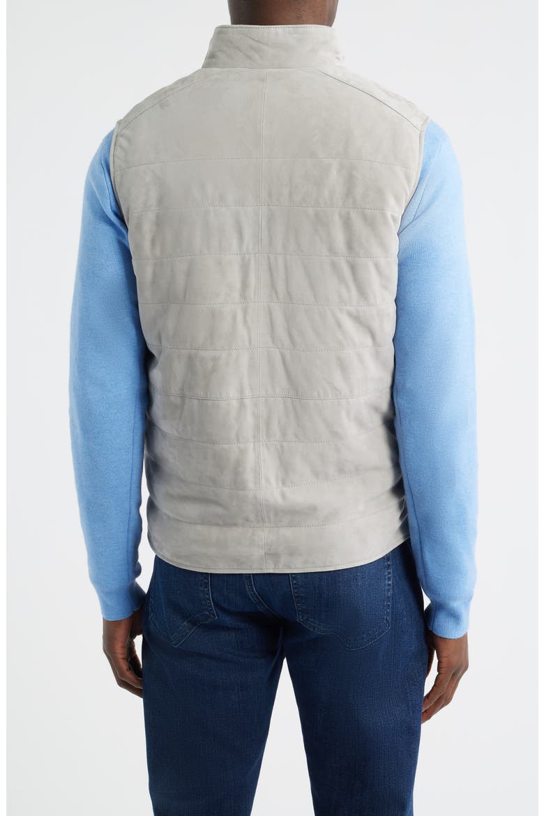 Crown Crafted Featherweight Suede Vest, Alternate, color, BRITISH GREY