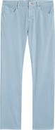AG Everett Slim Straight Leg Cotton & Linen Blend Jeans