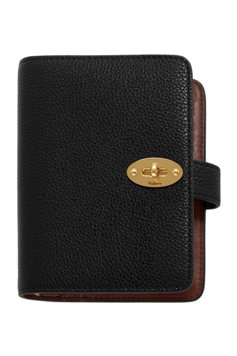 Postman's Lock Pocket Book Agenda, Alternate, color, Black