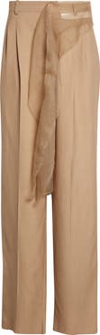 Magliano Piccolo Paradiso Pleated Wool Pants
