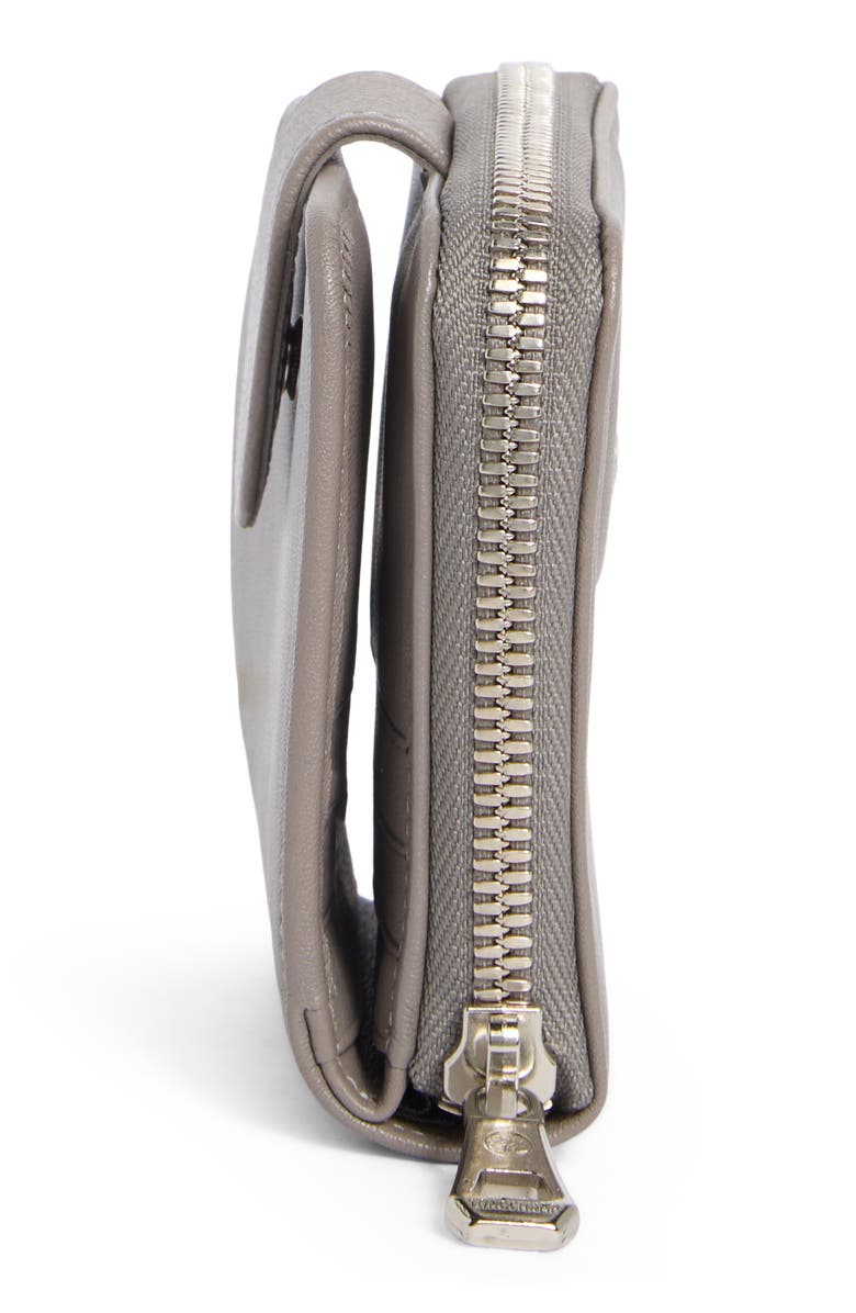 Longchamp Le Pliage Compact Zip Wallet, Alternate, color, Pebble