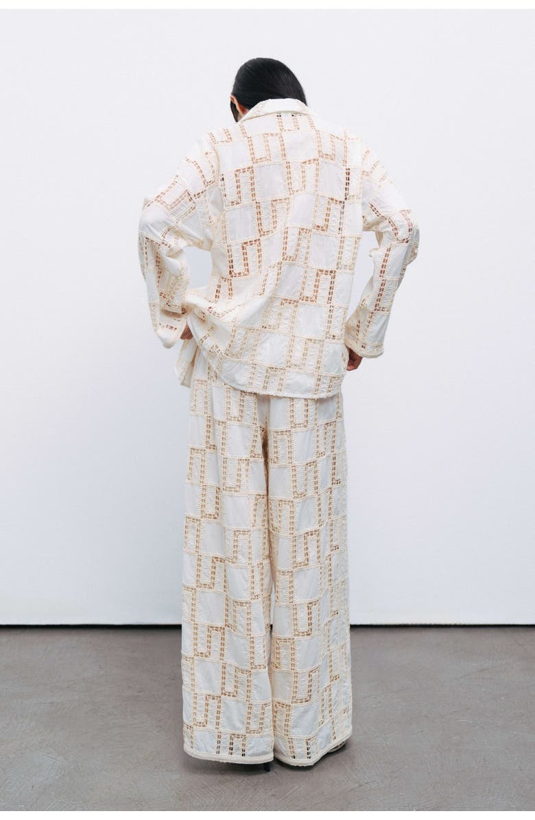 Nocturne Belted Embroidered Jacket, Alternate, color, 