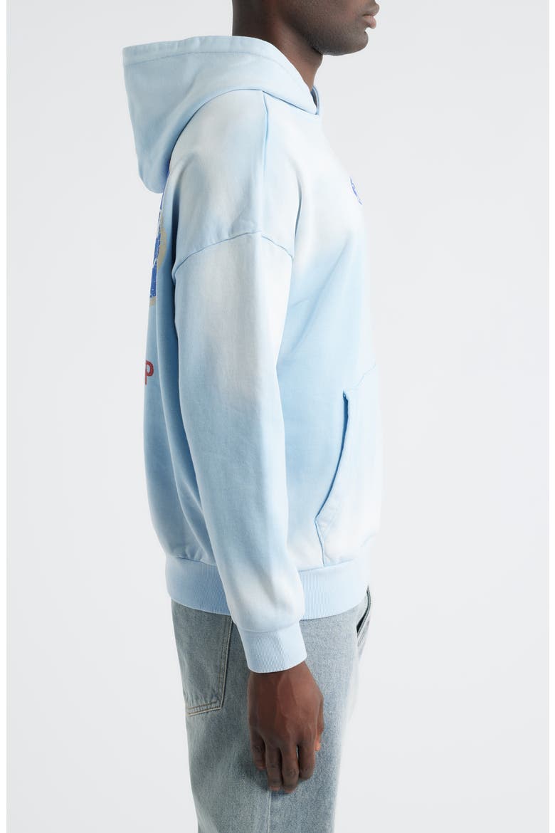 Loud Motors Graphic Hoodie, Alternate, color, WASHED BLUE
