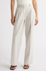 Open Edit Everyday Linen Blend Pants
