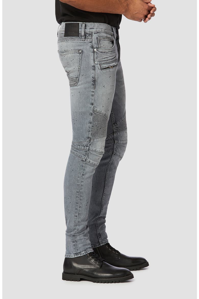 Blinder Biker Skinny Fit Jeans, Alternate, color, ASHED