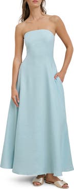 Favorite Daughter The Favorite Strapless Maxi Dress