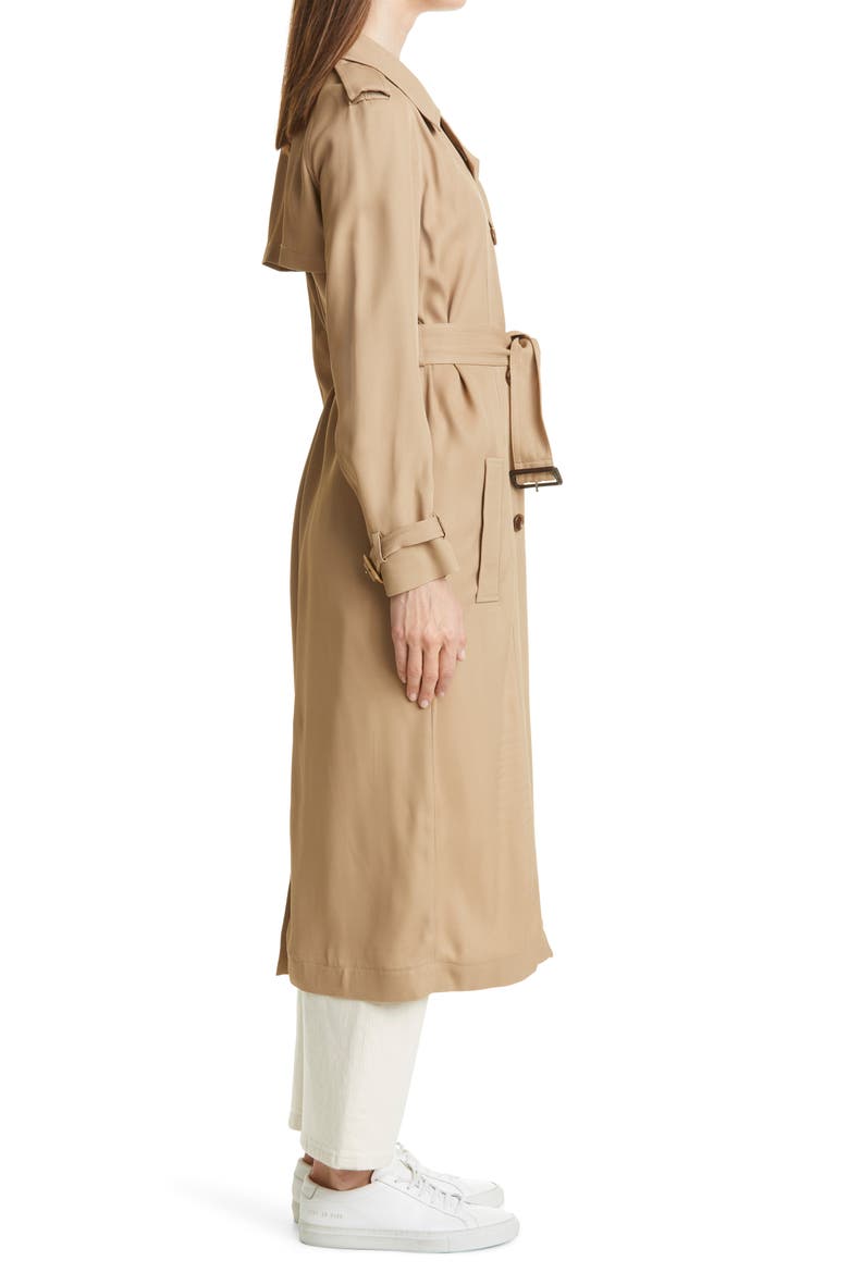 Cayadana Trench Coat, Alternate, color, MEDIUM BEIGE
