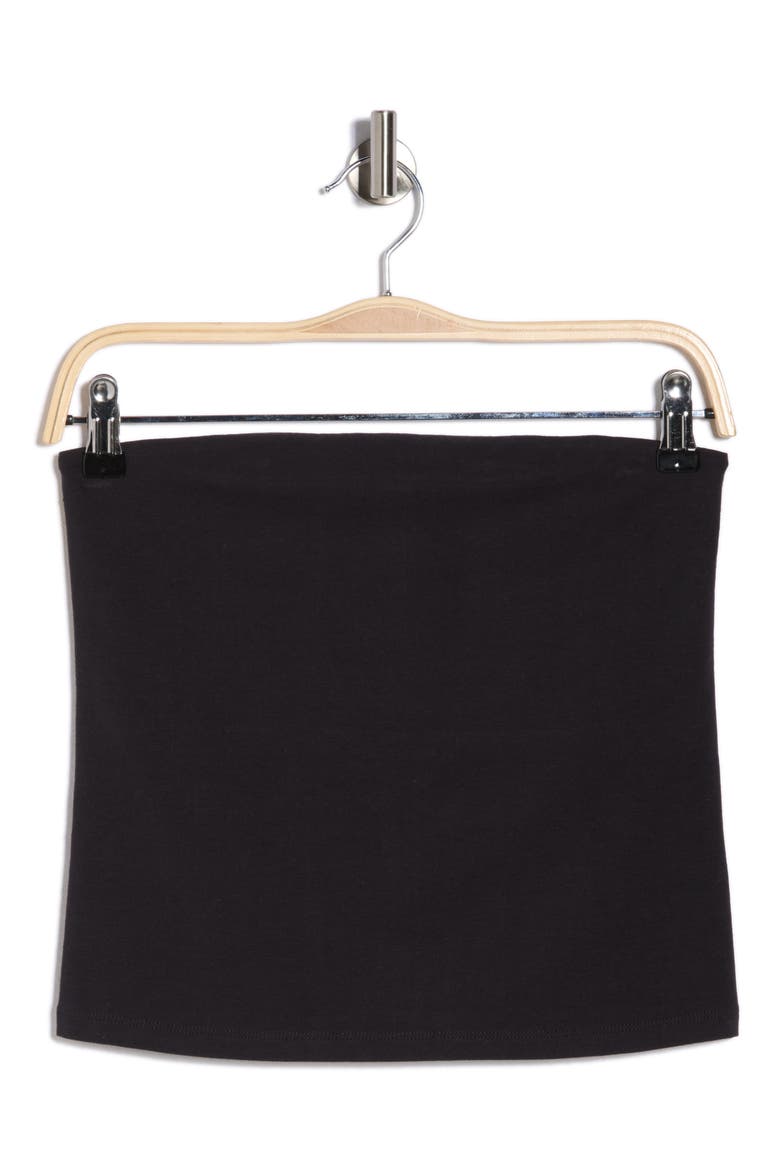 Knit Tube Top, Alternate, color, BLACK