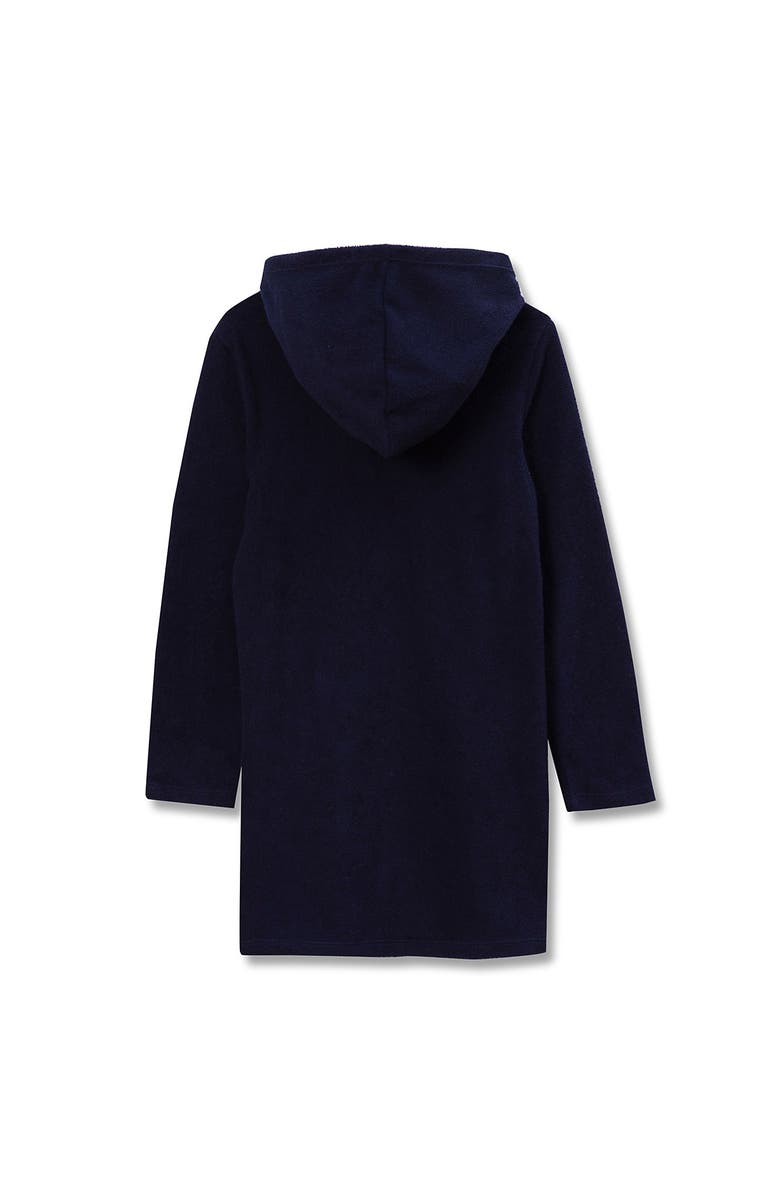 Lands' End Girls Terry Pullover Cover-up, Alternate, color, Deep Sea Navy