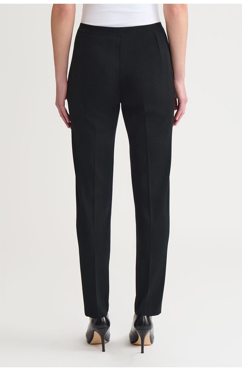 Ming Wang Straight-Leg Knit Pants, Alternate, color, Black