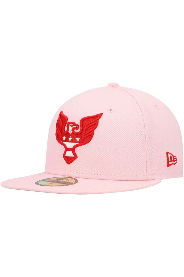 Men's New Era Pink D.C. United Pastel Pack 59FIFTY Fitted Hat, Main, color, Pink