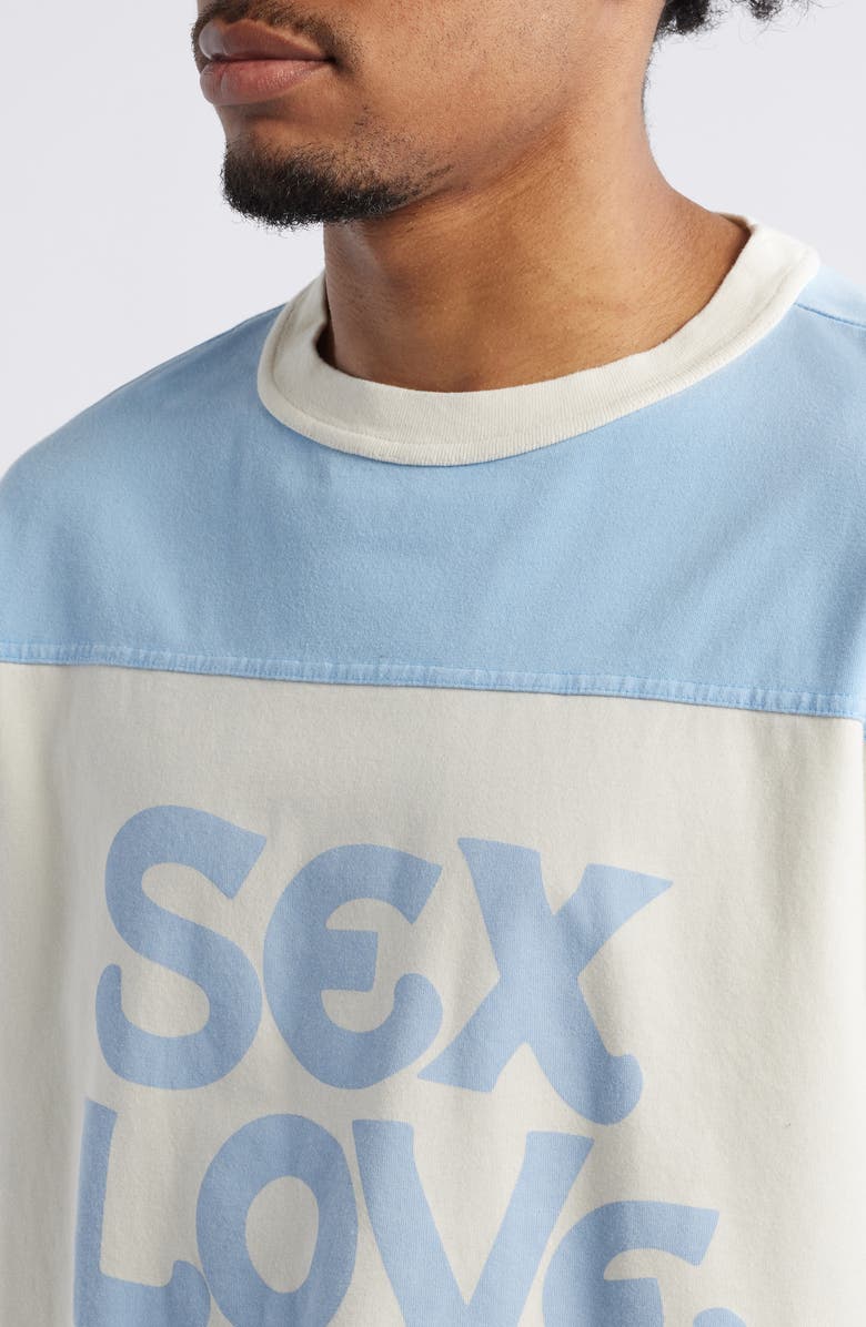 DIET STARTS MONDAY Sex, Love & Diet Retro Graphic T-Shirt, Alternate, color, 