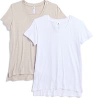 90 DEGREE BY REFLEX City View 2-Pack High-Low T-Shirts