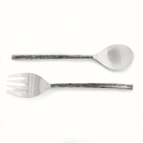 Napa Home & Garden Arwell Salad Server Utensils Set Of 2 In Silver