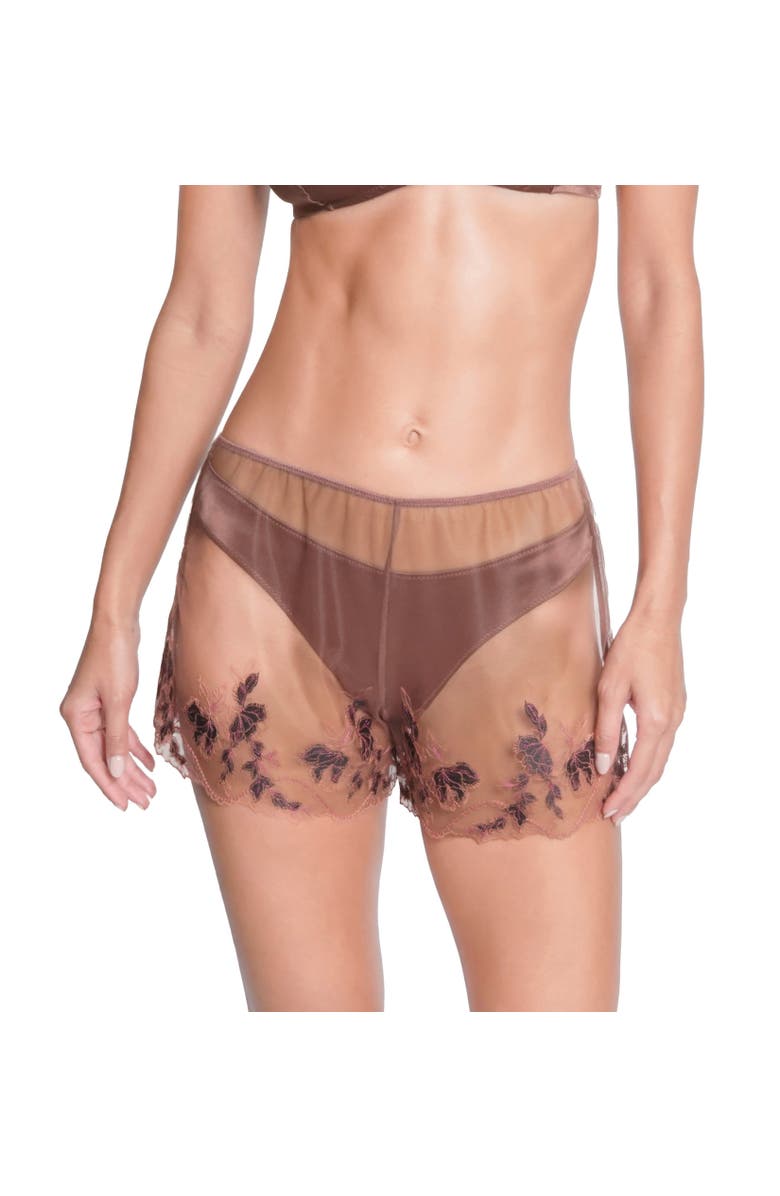 Huit Poeme Prestige Shorts, Alternate, color, Brown