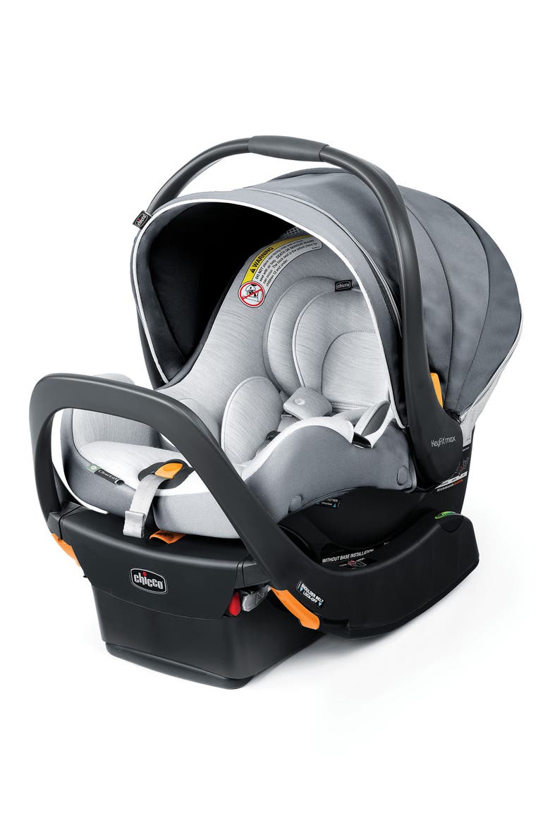 KeyFit® Max Zip ClearLux™ Extended-Use Infant Car Seat, Main, color, GREY