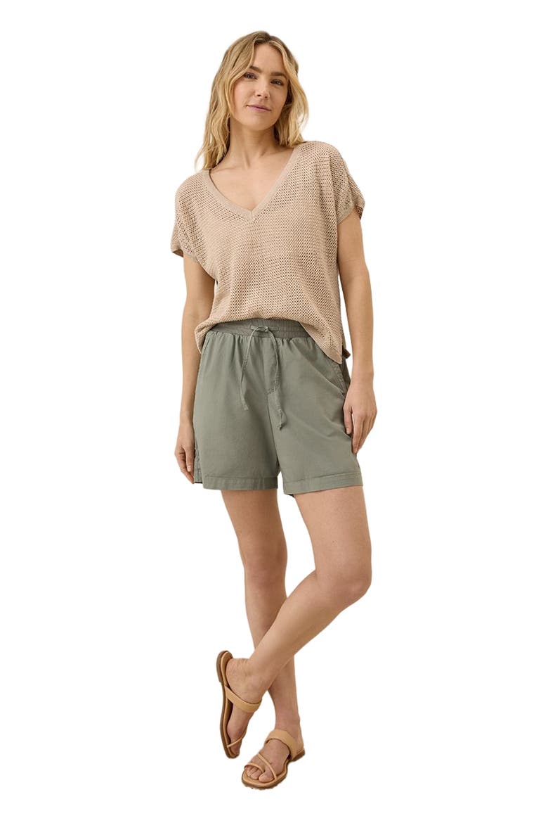 Organic Cotton Monterey Poplin Short, Main, color, Shadow